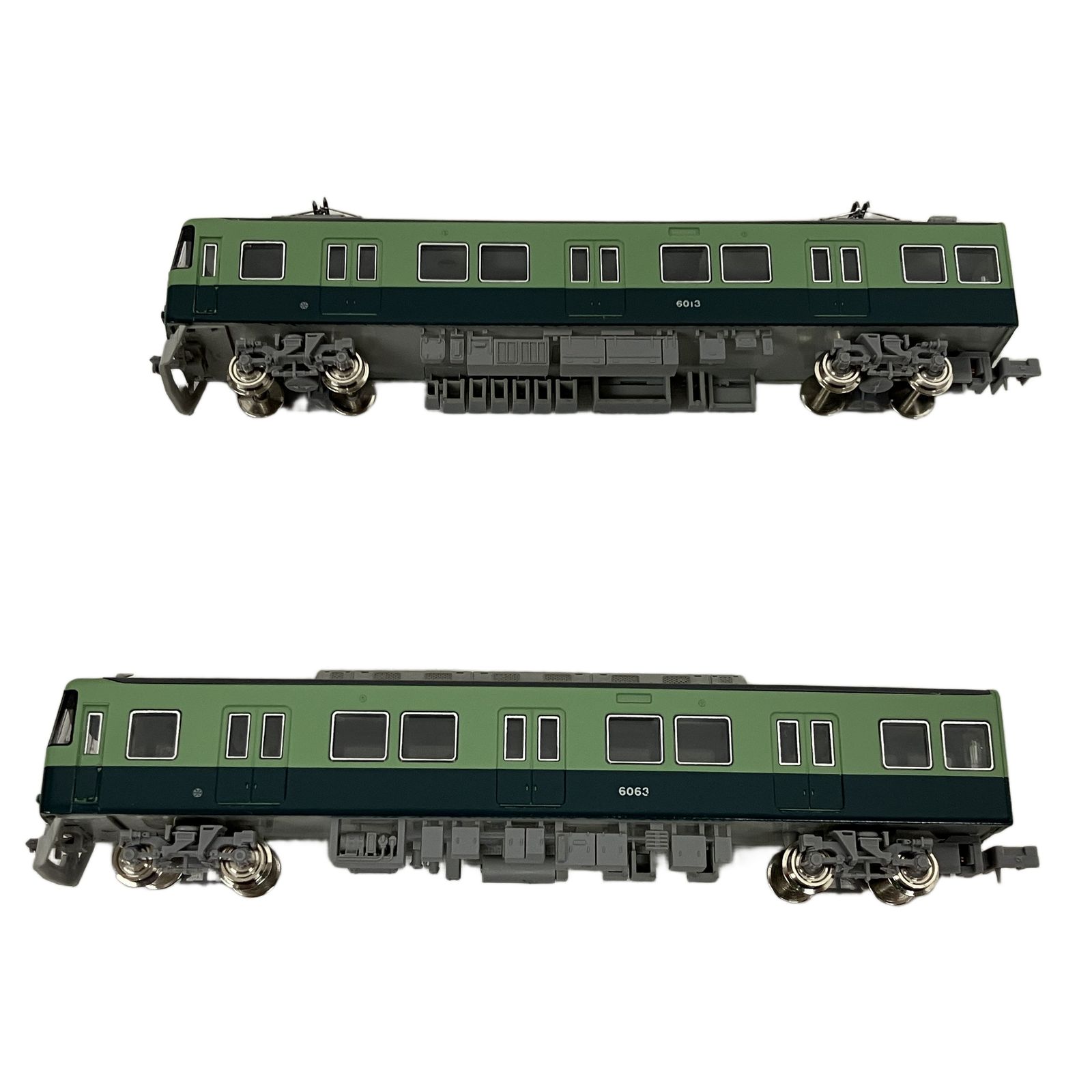 GREENMAX No.1056 京阪6000系 4輌編成セット 組立済 Nゲージ 鉄道模型