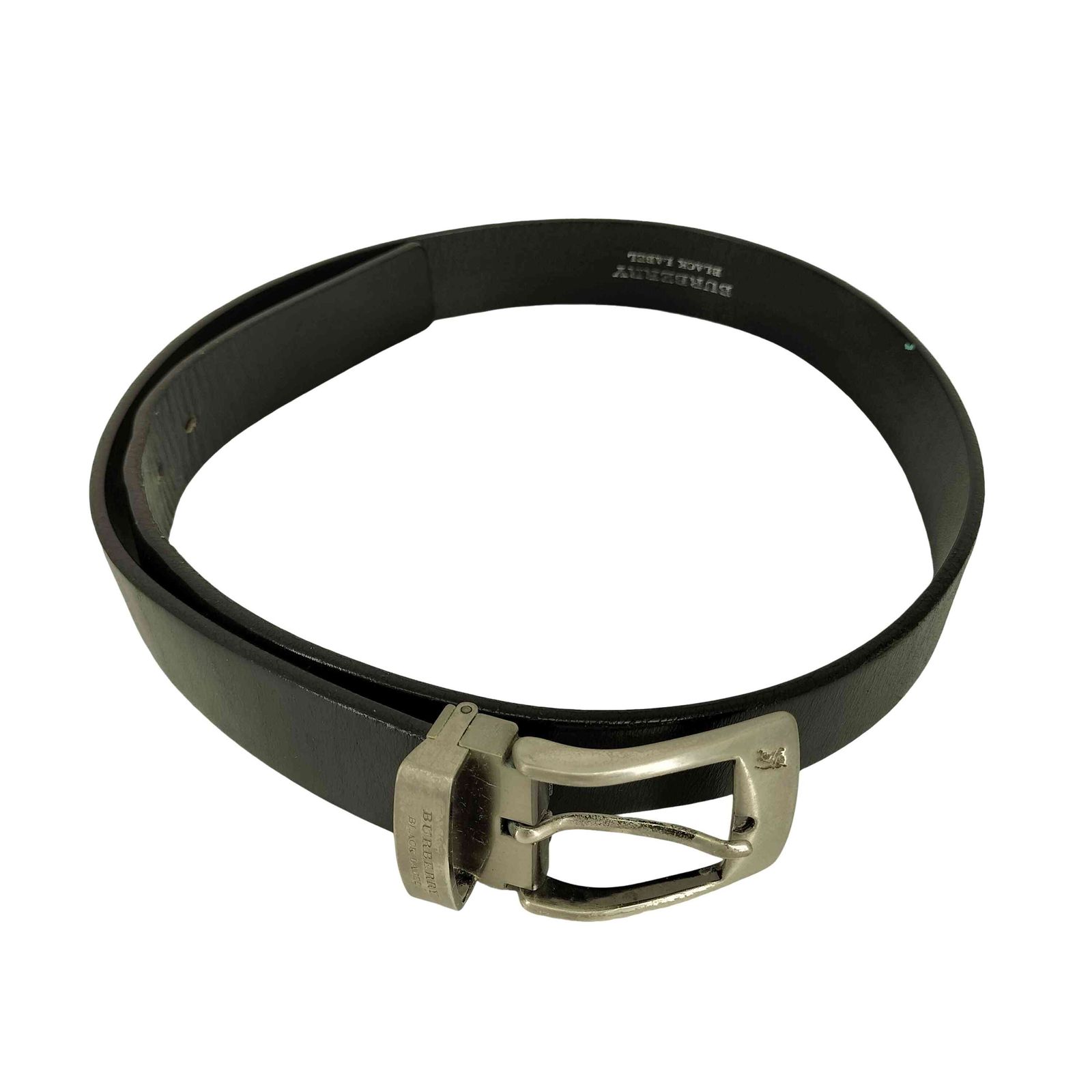 BURBERRY BLACKLABEL　レザー ベルト Fサイズ　未使用 バーバリーブラックレーベル BURBERRY BLACK LABEL レザーベルト