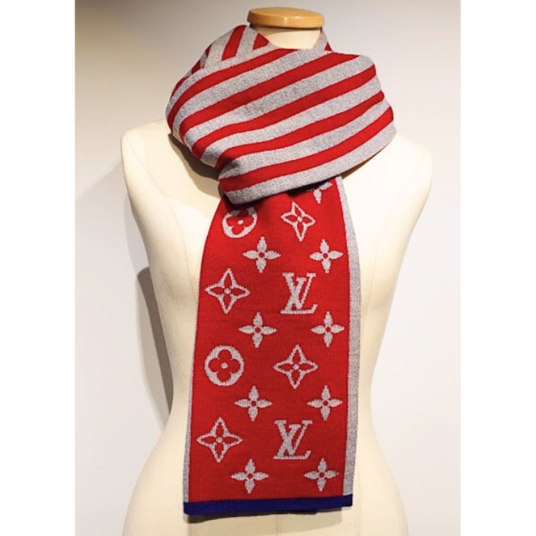 LOUIS VUITTON ルイヴィトン LV マフラー エシャルプ モノグラム