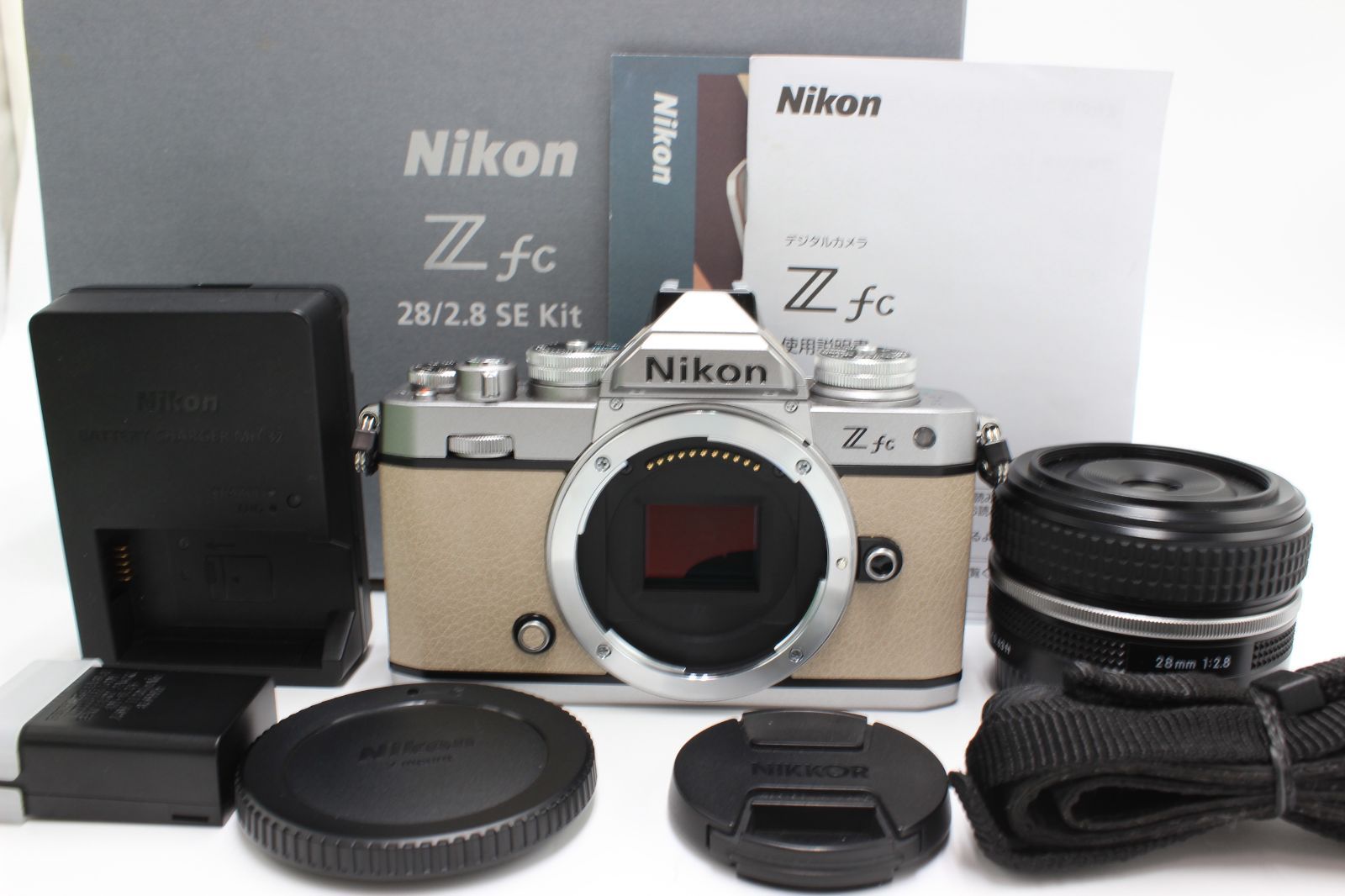 張替サービス終了品（サンドベージュ）】ショット数690回 Nikon Z fc 