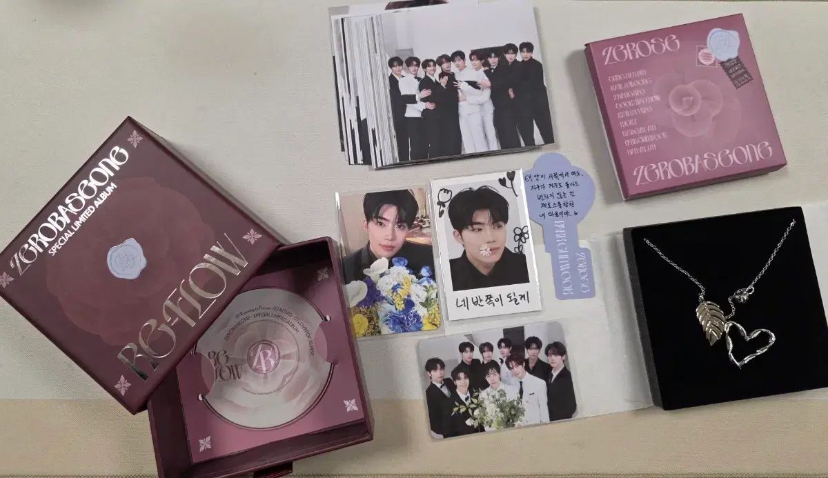 ZEROBASEONE re flow アルバム パクゴヌク PARK GUNWOOK フルセット