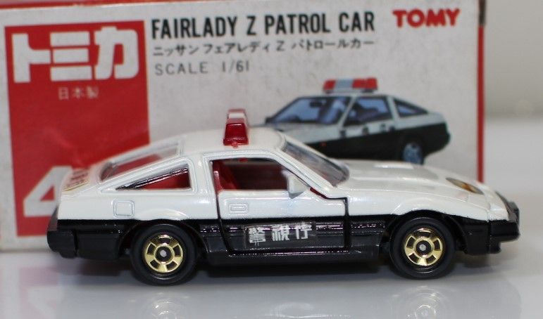 USED トミカ 日本製 44 ニッサン フェアレディZ パトロールカー 1/61