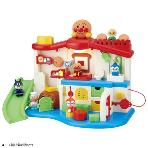 バンダイ BANDAI サウンドいろいろ♪ライトがピカッ! アンパンマンはじめてハウス 対象年齢 2 才以上po dc 9 a 4 39