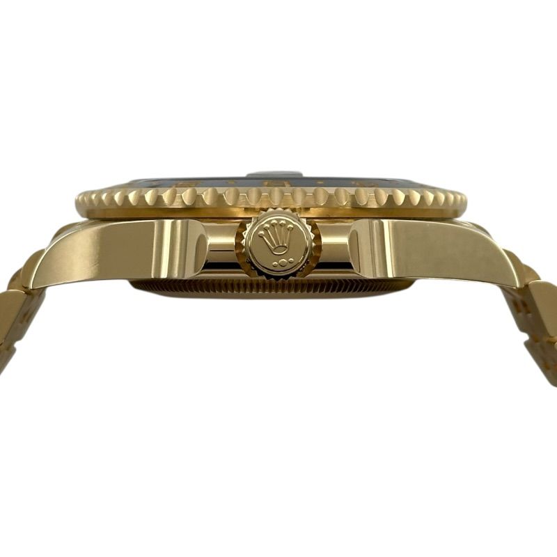 ロレックス ROLEX GMTマスター2 126718GRNR ブラック ゴールド 自動