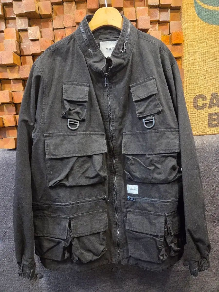 wtaps(ダブルタップス) 19シーズン モジュラー ジャケット ( ブラック