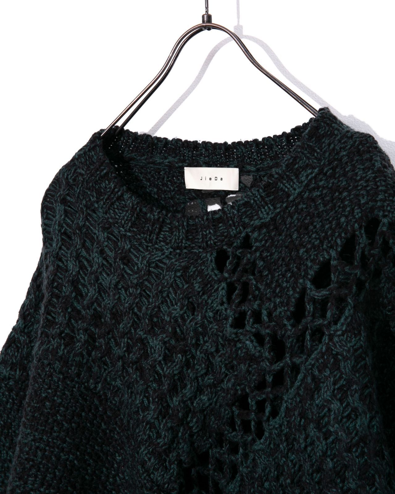 JieDa ジエダ MIX CABLE KNIT Jie-21W-KN01ミックスケーブルニット 