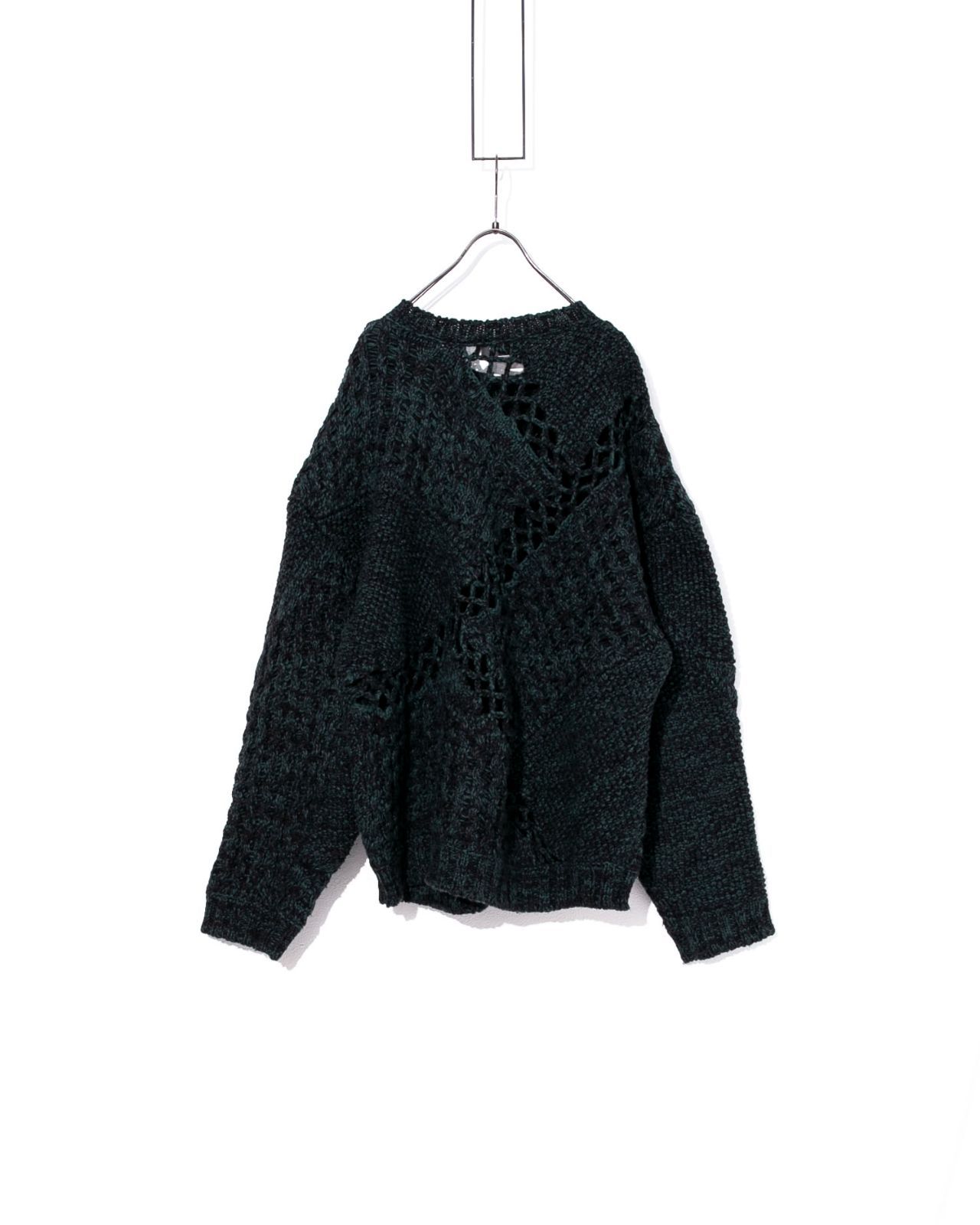JieDa ジエダ MIX CABLE KNIT Jie-21W-KN01ミックスケーブルニット 