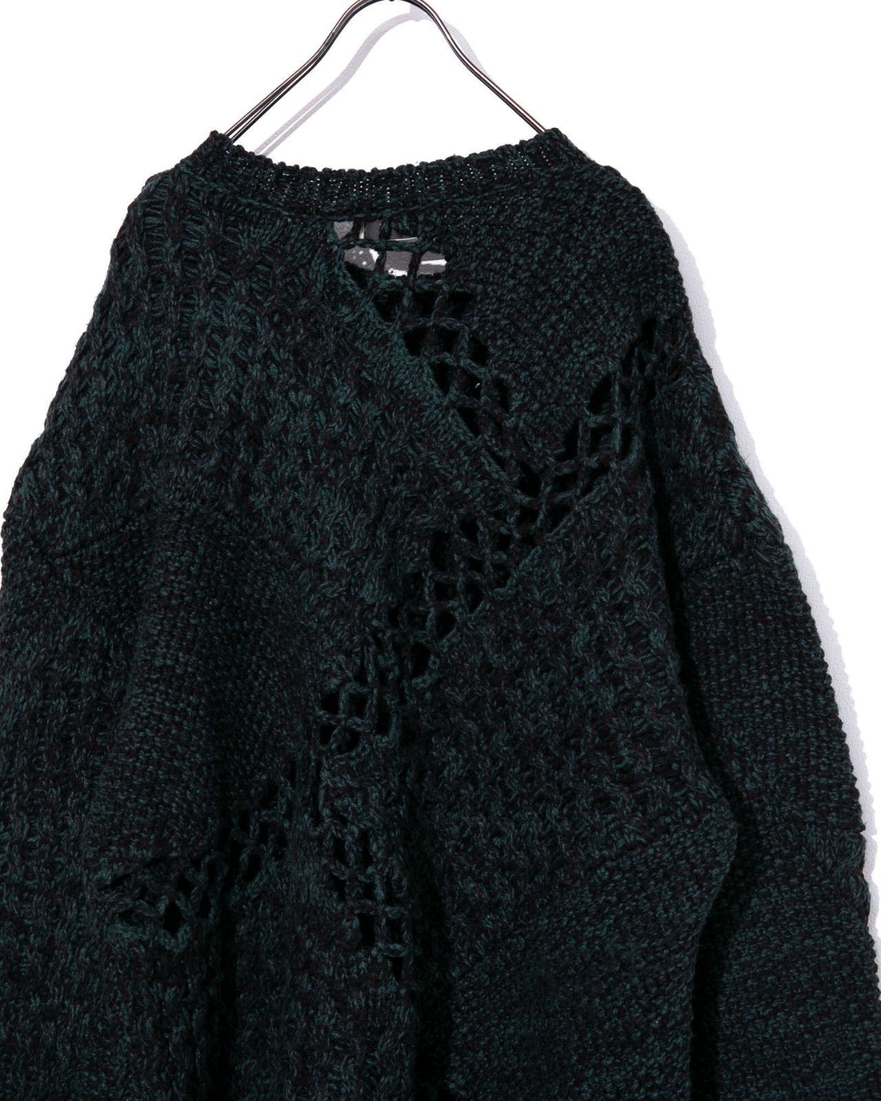 JieDa ジエダ MIX CABLE KNIT Jie-21W-KN01ミックスケーブルニット 