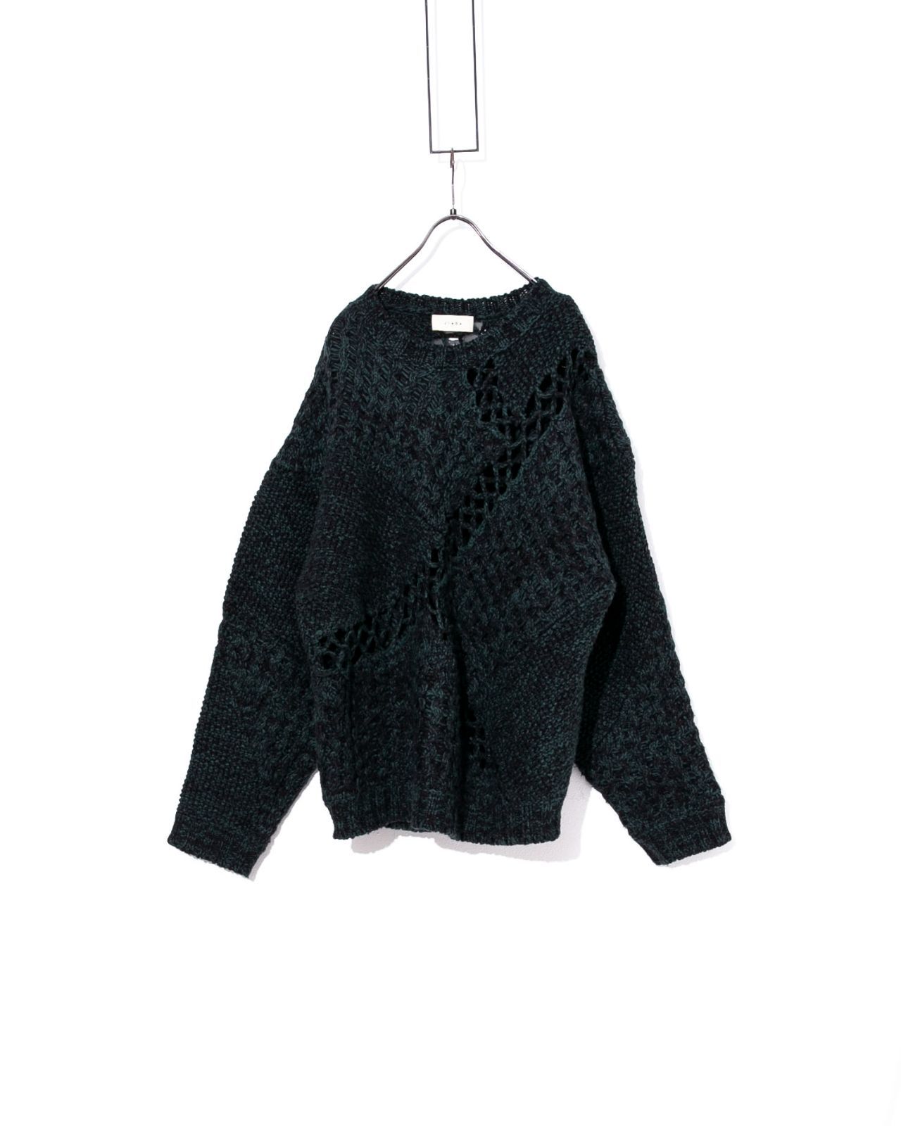 JieDa ジエダ MIX CABLE KNIT Jie-21W-KN01ミックスケーブルニット 