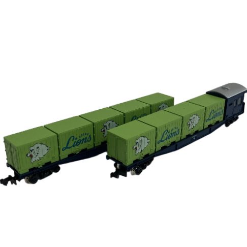 KATO 802 A レオコンテナー コキ 10000 グリーン 3両 セット おまとめ 鉄道模型 良好