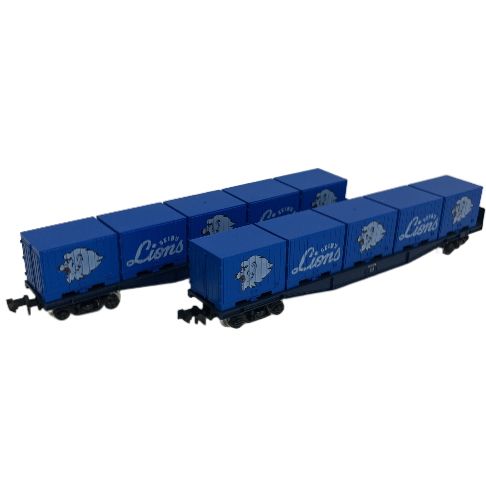 KATO 802B レオコンテナー コキ 10000 ブルー 3両 セット おまとめ