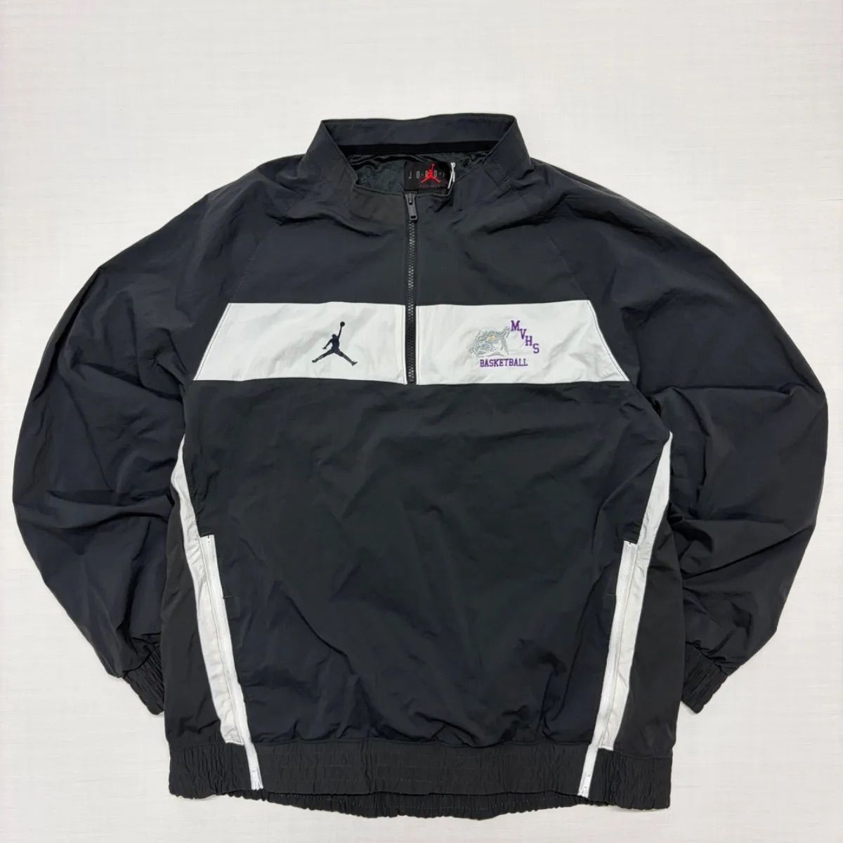 JORDAN ジョーダン ハーフジップ ナイロンジャケット プルオーバー XL 