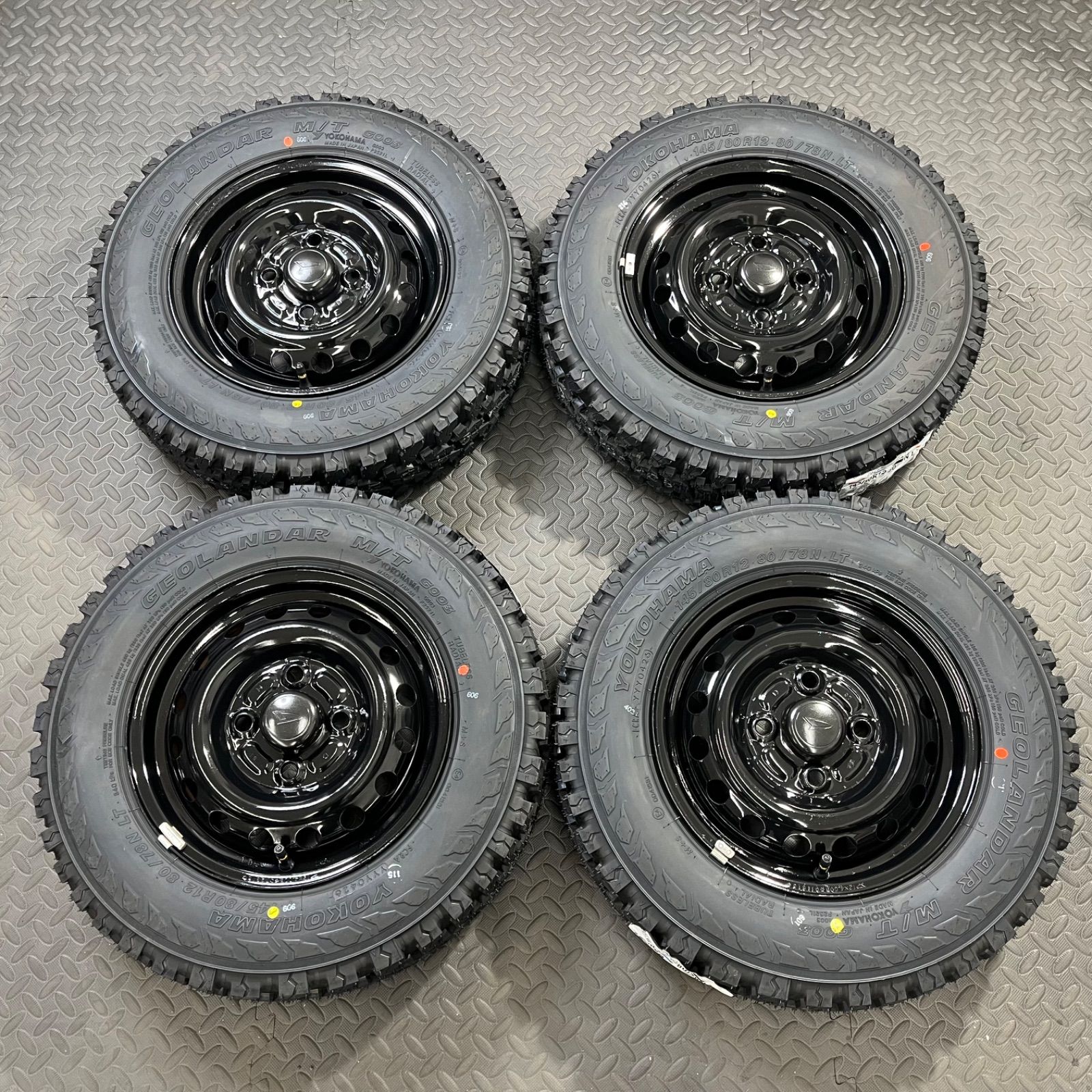 26年製 新品タイヤ 145/80R12 80/78N LT ヨコハマ ジオランダーM/T