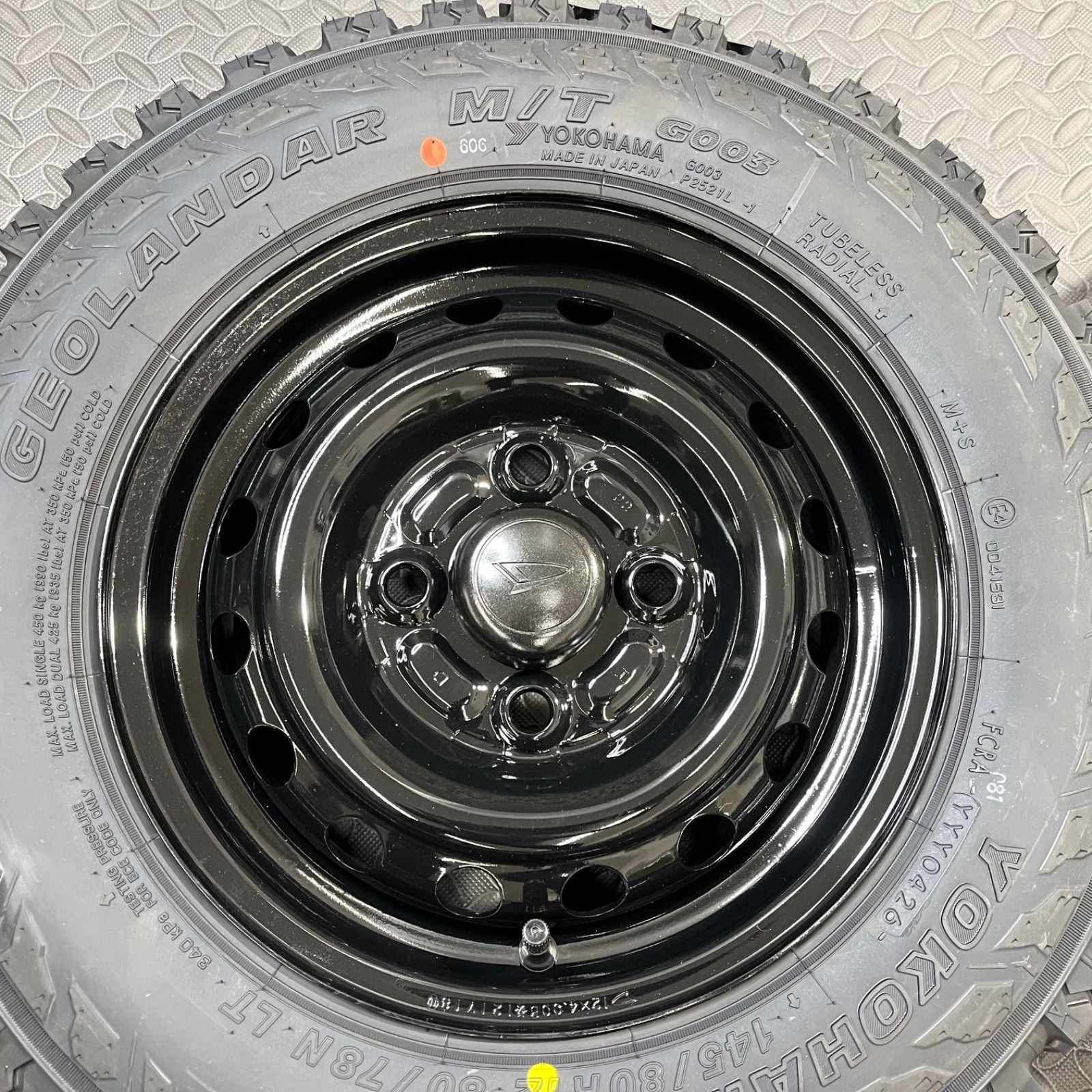26年製 新品タイヤ 145/80R12 80/78N LT ヨコハマ ジオランダーM/T