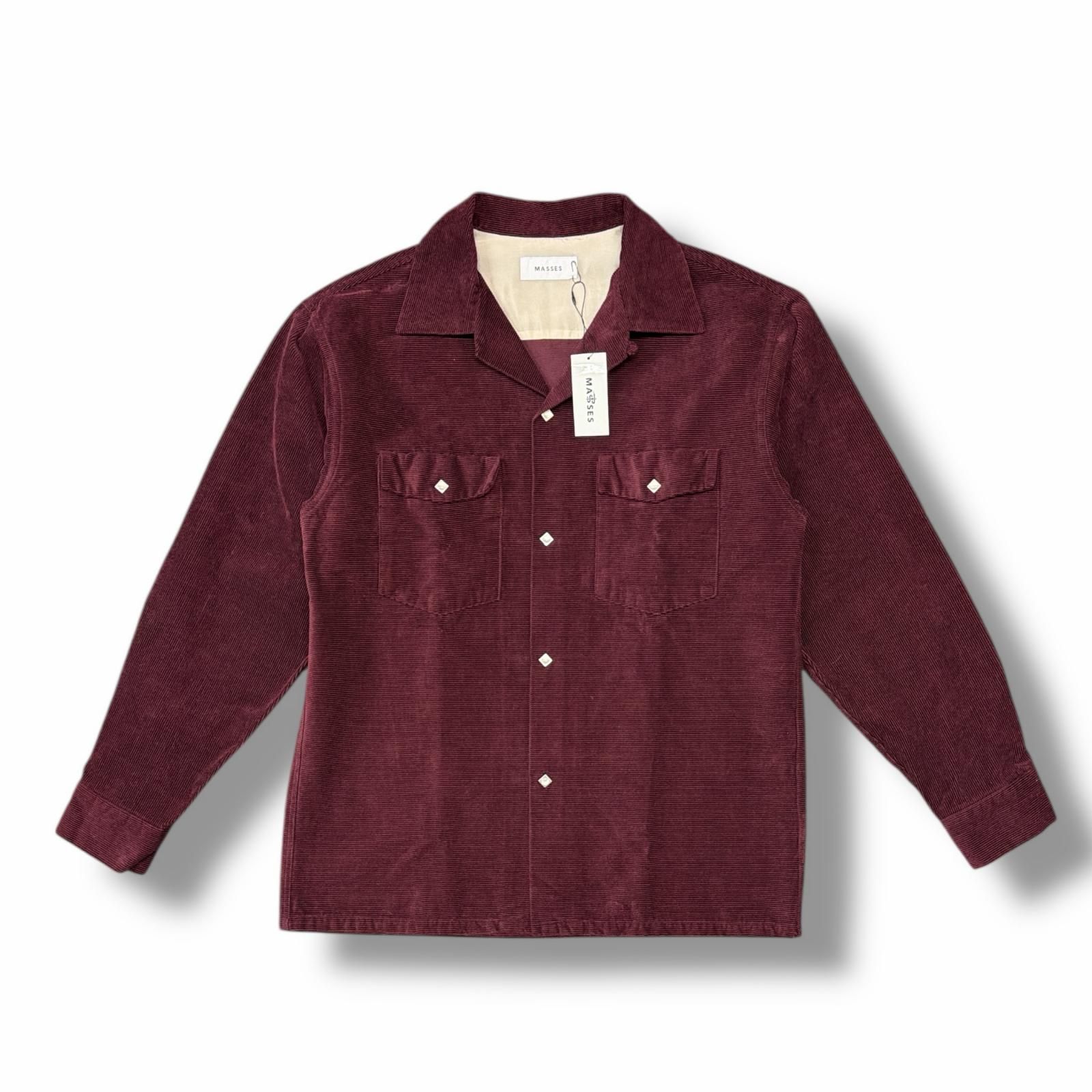 MASSES WESTERN CORDUROY SHIRT新品未使用 参考上代29480円 未使用 MASSES WESTERN CORDUROY SHIRT コーデュロイ