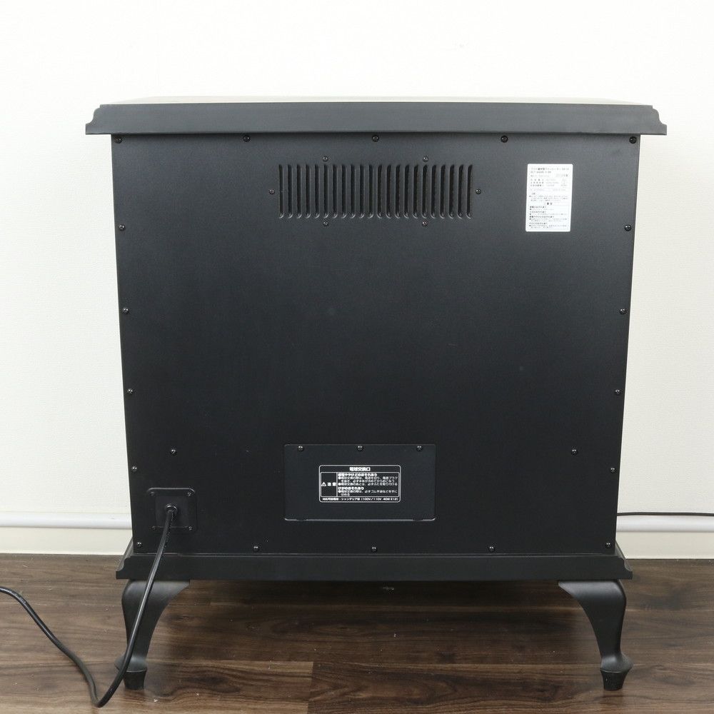 美品 ニトリ ワイド 暖炉型 ファンヒーター BK18 BLT-999B-3-BK 大型