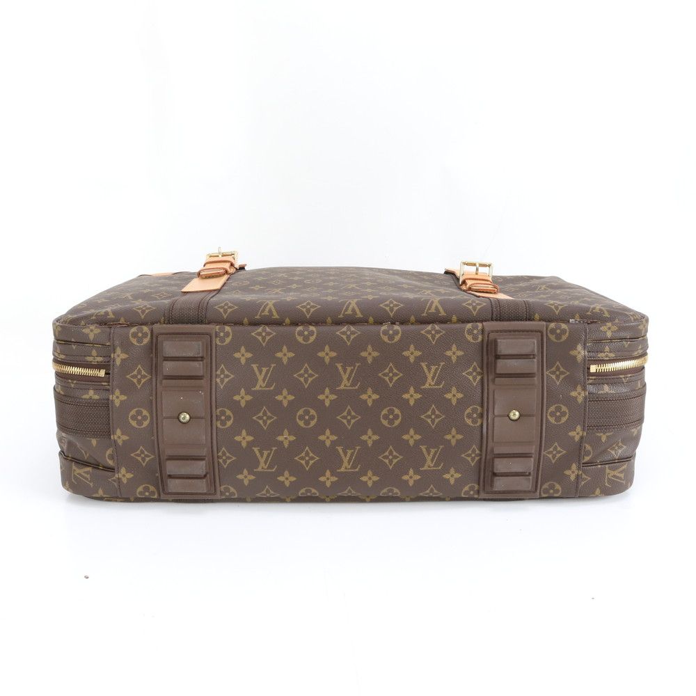 美品 ルイヴィトン モノグラム サテライト 60 M23354 レザー ボストン