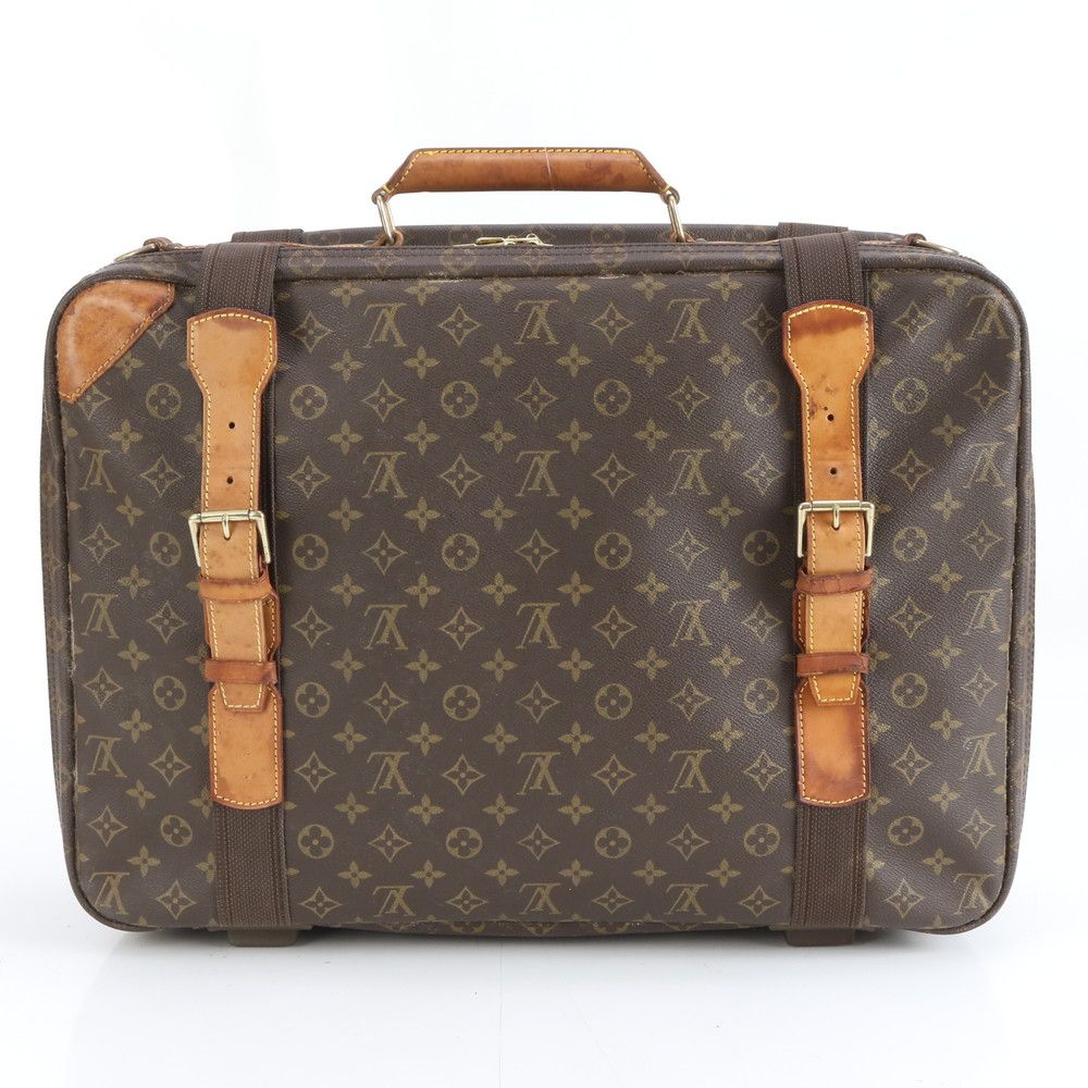 ルイヴィトン モノグラム サテライト 53 M23356 レザー ボストン