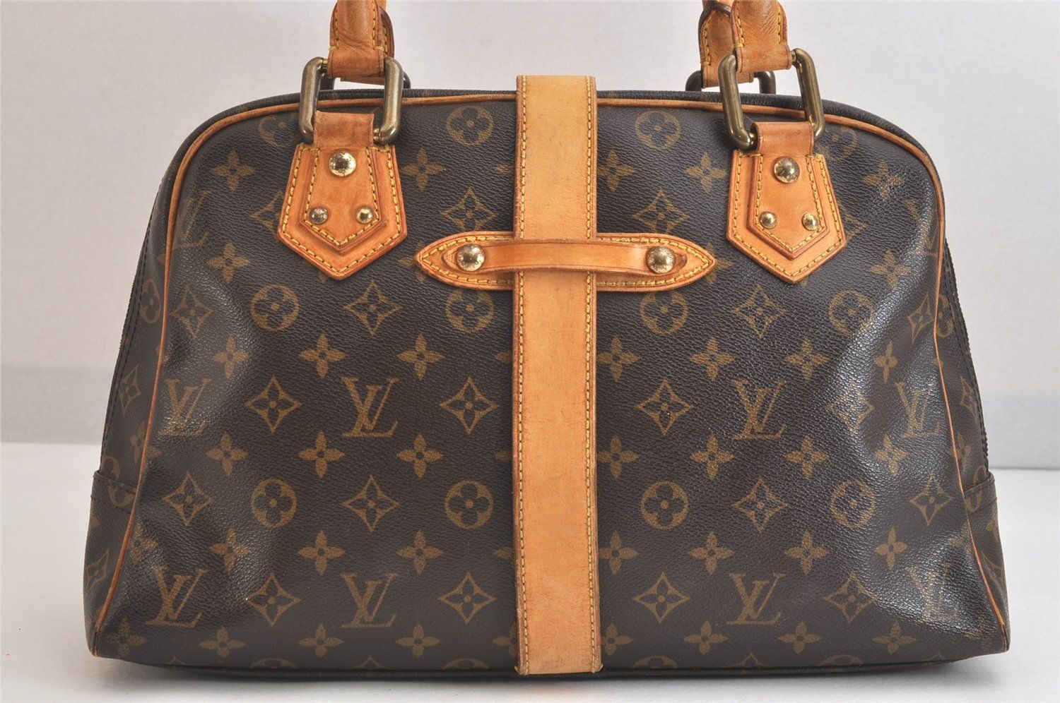 LOUIS VUITTON ルイヴィトン モノグラム マンハッタン GM ハンドバッグ