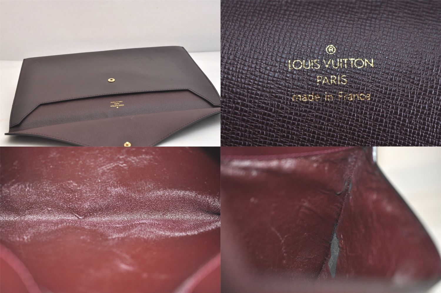 LOUIS VUITTON ルイヴィトン タイガ ヴィンテージ ドキュメントケース