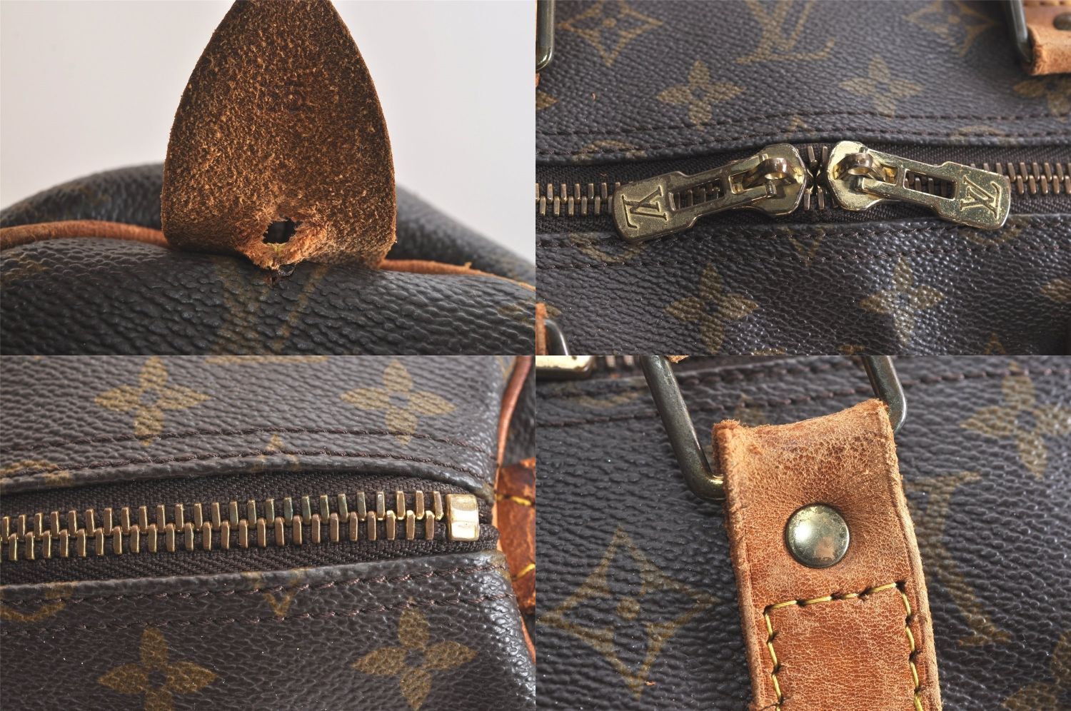 LOUIS VUITTON ルイヴィトン モノグラム キーポル 55 トラベルボストン