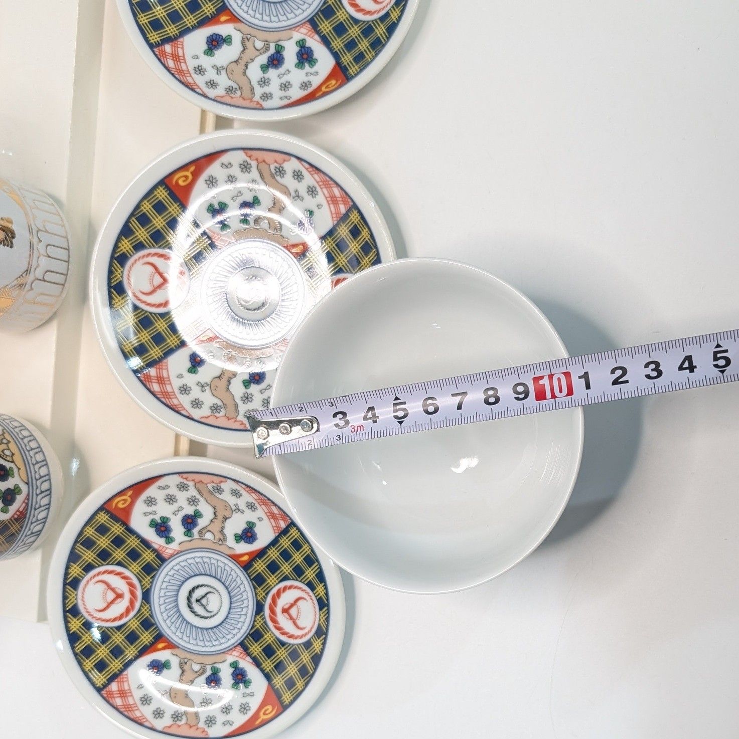  吉野家 湯飲みと小皿のセット 3客 どんぶり 金のコップ マグカップ ノベルティ 非売品 菜箸 ラップ 飯碗 食器