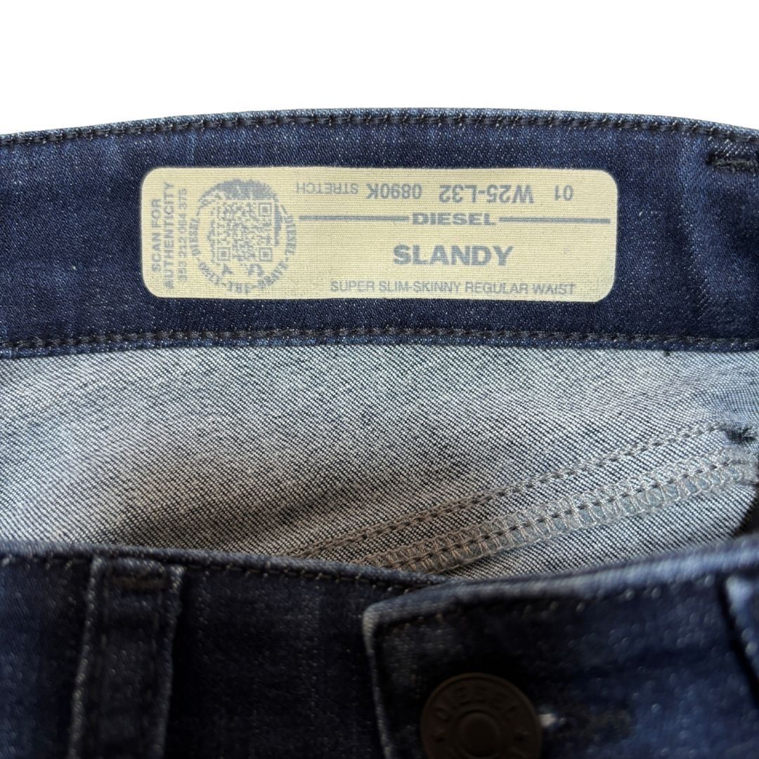 Diesel ディーゼル Slandy スーパースキニーデニム W25 L32 レディース
