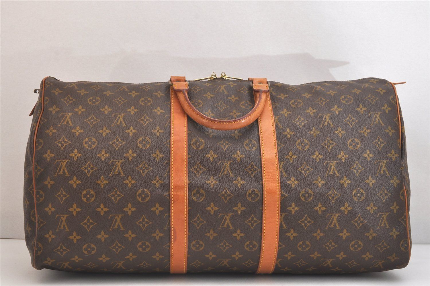 LOUIS VUITTON ルイヴィトン モノグラム キーポル 55 トラベルボストン