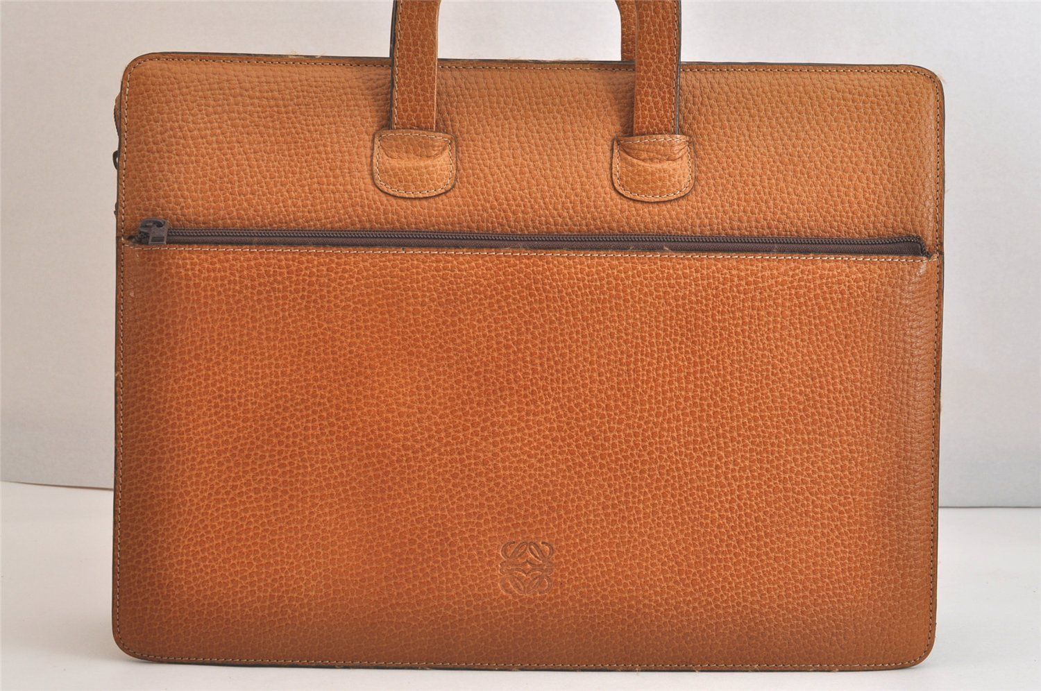 LOEWE ロエベ アナグラム ヴィンテージ ブリーフケース ハンドバッグ