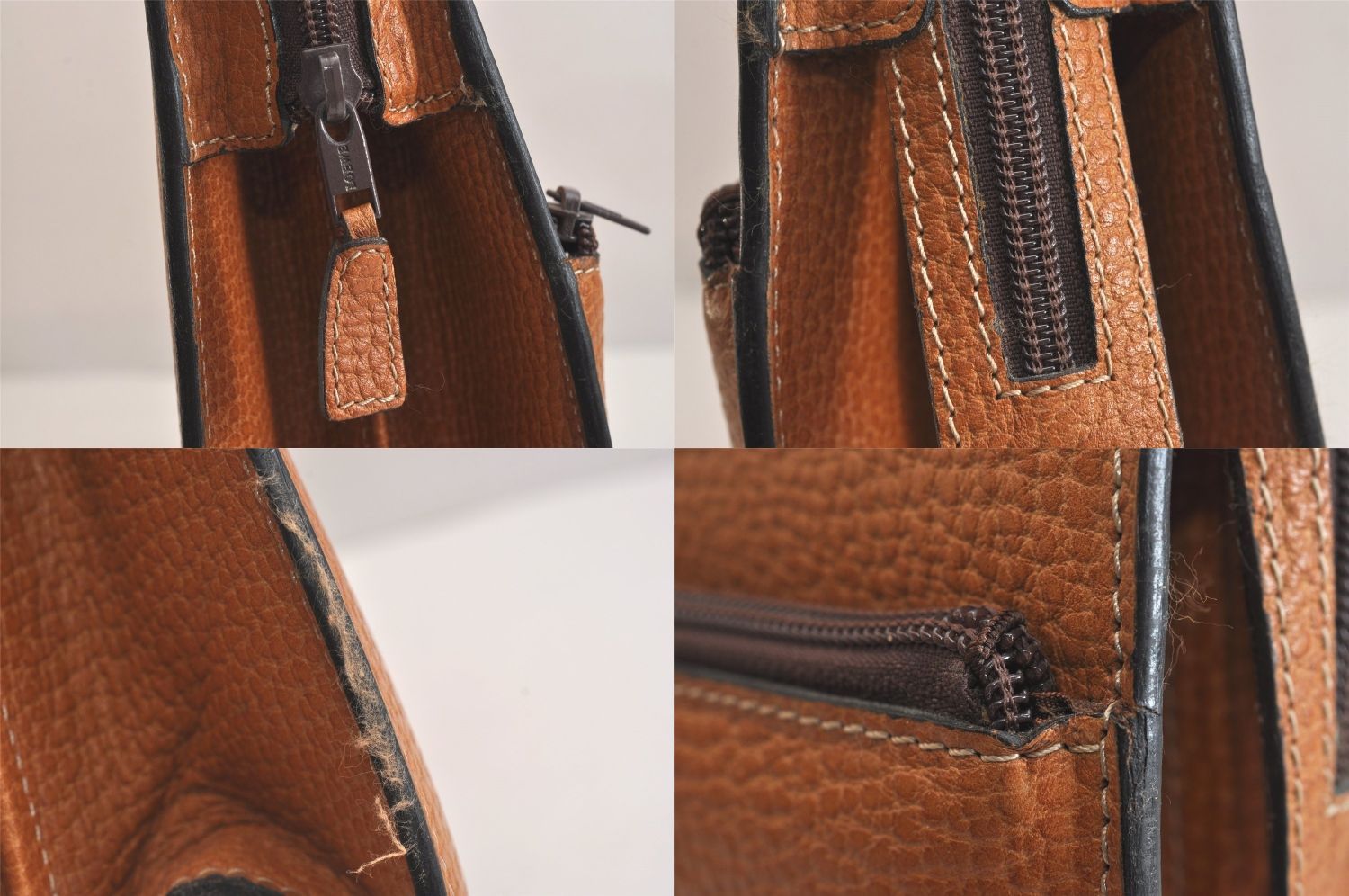 LOEWE ロエベ アナグラム ヴィンテージ ブリーフケース ハンドバッグ