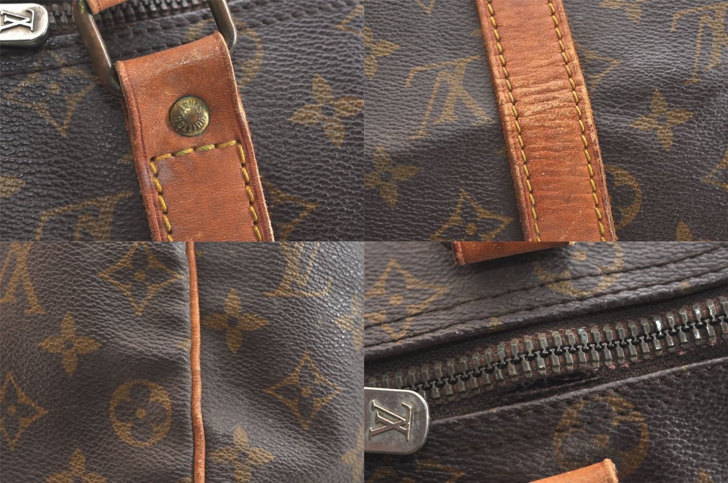 LOUIS VUITTON ルイヴィトン モノグラム キーポル 50 トラベルボストン