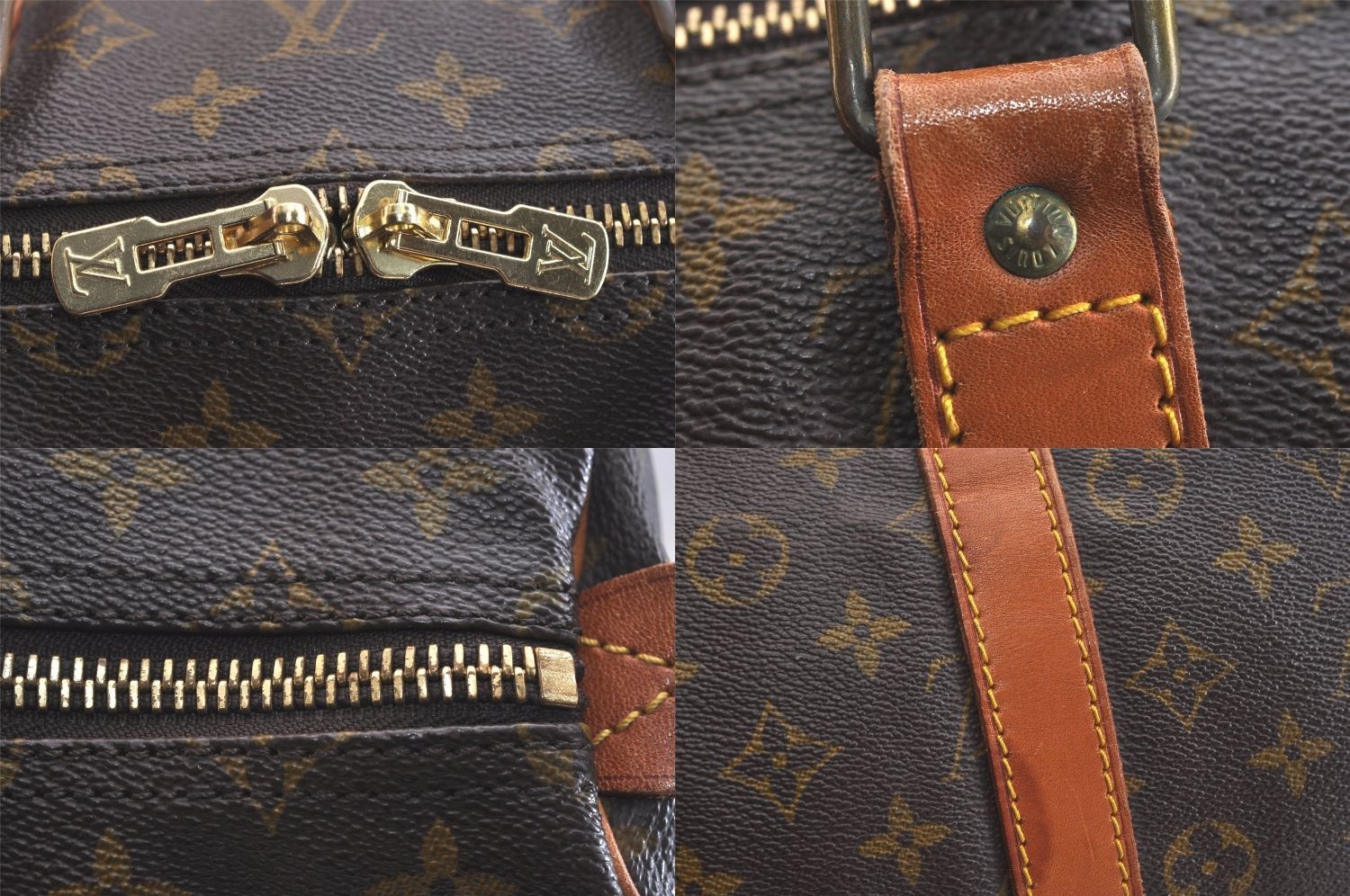 LOUIS VUITTON ルイヴィトン モノグラム キーポル 55 トラベルボストン