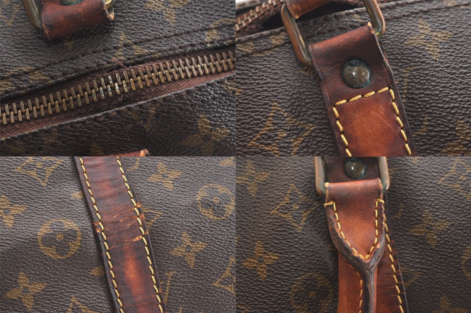 LOUIS VUITTON ルイヴィトン モノグラム キーポル 55 トラベルボストン