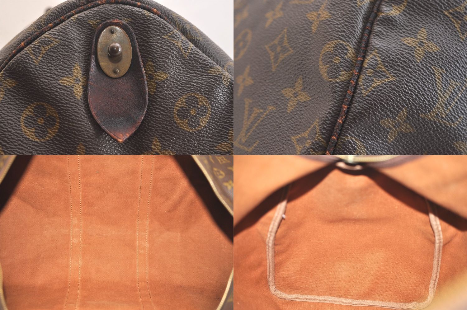 LOUIS VUITTON ルイヴィトン モノグラム キーポル 55 トラベルボストン