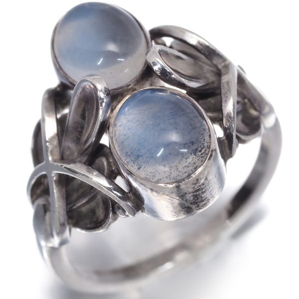 ジョージジェンセン リング ムーンストーン ムーンライトブロッサム 48