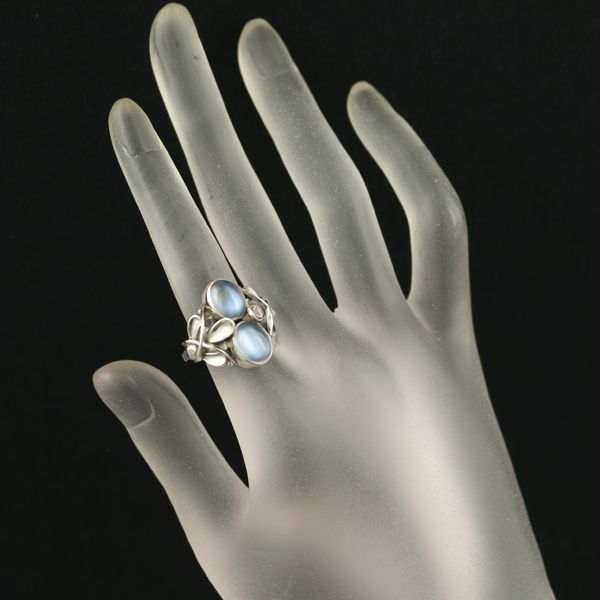 ジョージジェンセン リング ムーンストーン ムーンライトブロッサム 48