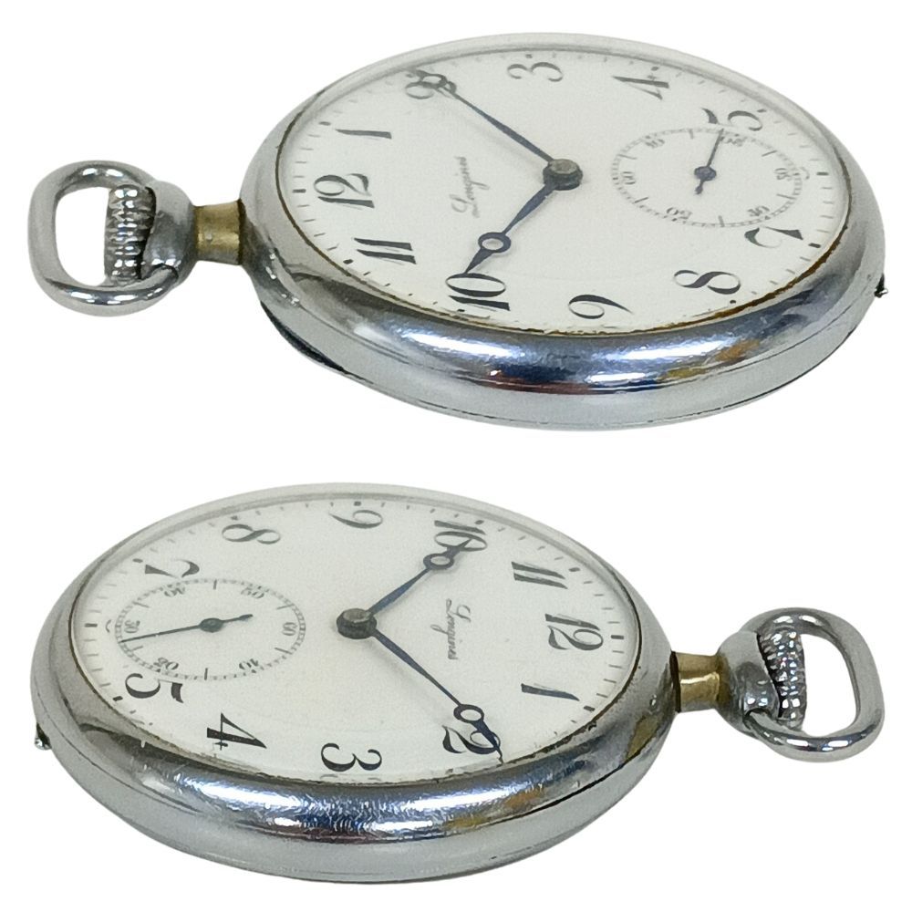 LONGINES ロンジン スモールセコンド 手巻き 15石 4765153 懐中時計