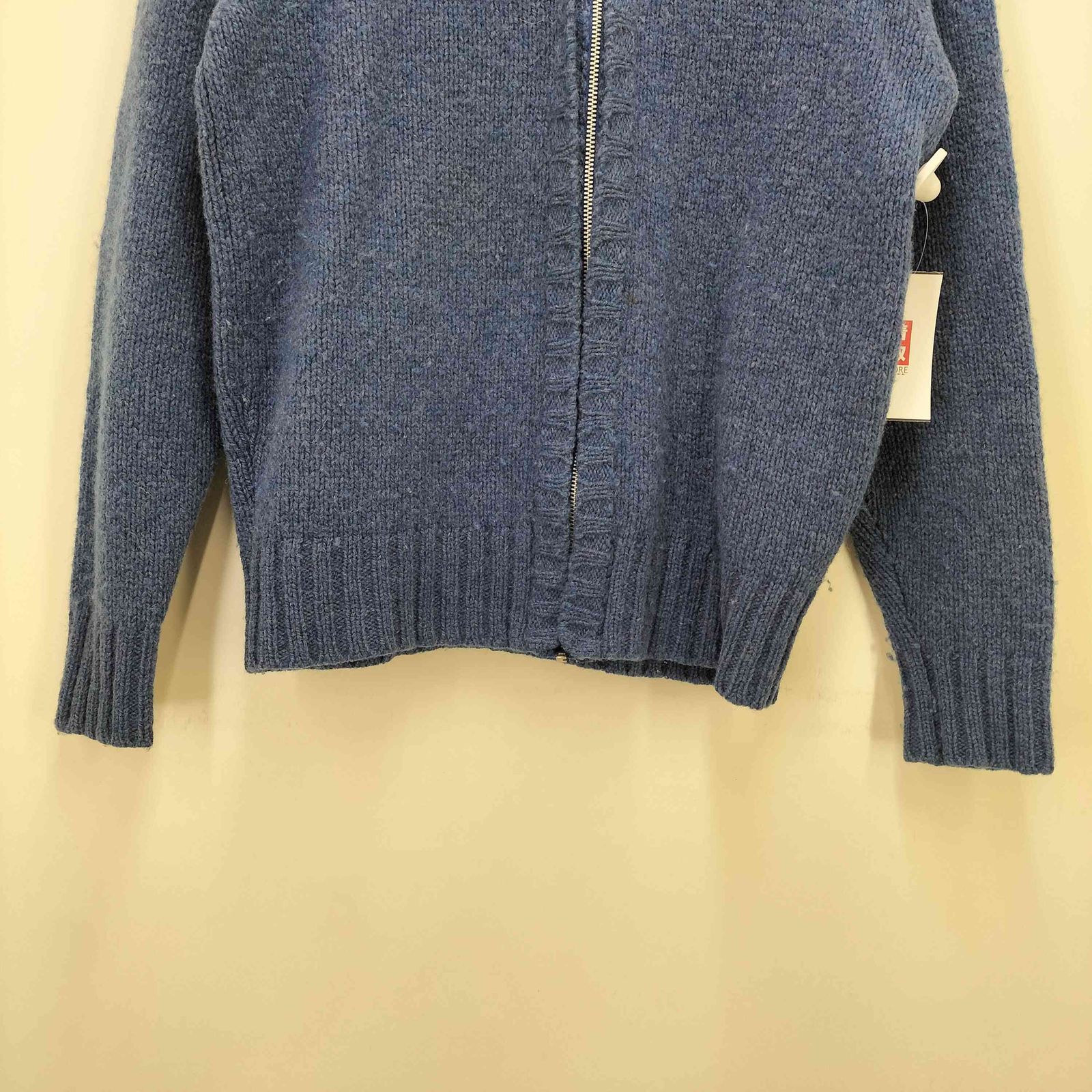 ポールスミス Paul Smith ショールカラー ジップアップ ウール