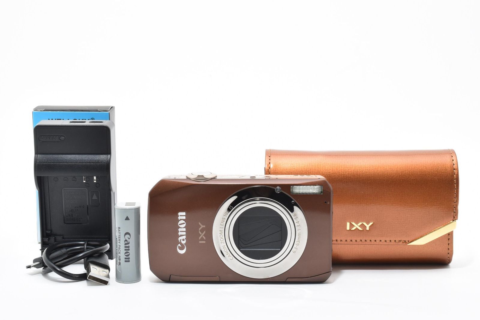 Canon キヤノン IXY 50S PC1561 ブラウン /2717 動作OK 返金保証