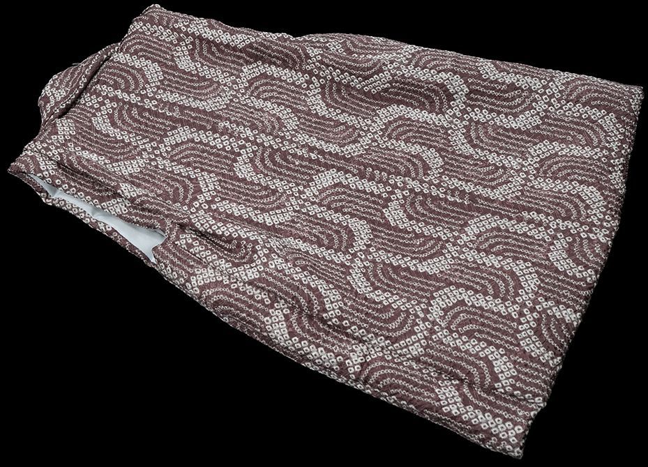 正絹 七五三 3歳 男の子 被布コート 絞り｜ht 803