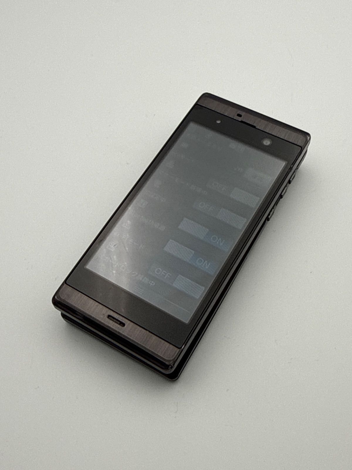 レア商品 docomo PRIME series F-09C 富士通 ブラック/黒 ガラケー