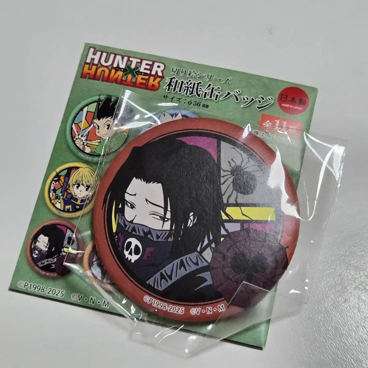 JUMP SHOP HUNTER×HUNTER 缶バッジ / 幻影旅団 フェイタン - メルカリ