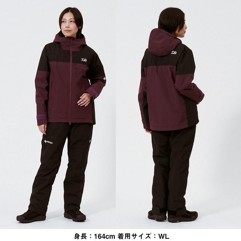  EC ダイワ DW 1925 GORE TEX バーサタイルウィンタースーツ グレー XL フィッシングスーツ(上下セット) ウェア