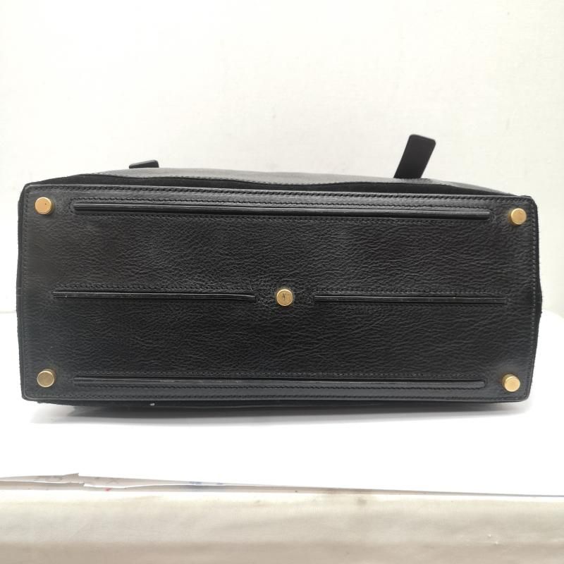 イヴサンローラン MUSE TWO ミューズトゥ ハラコ パテント レザー