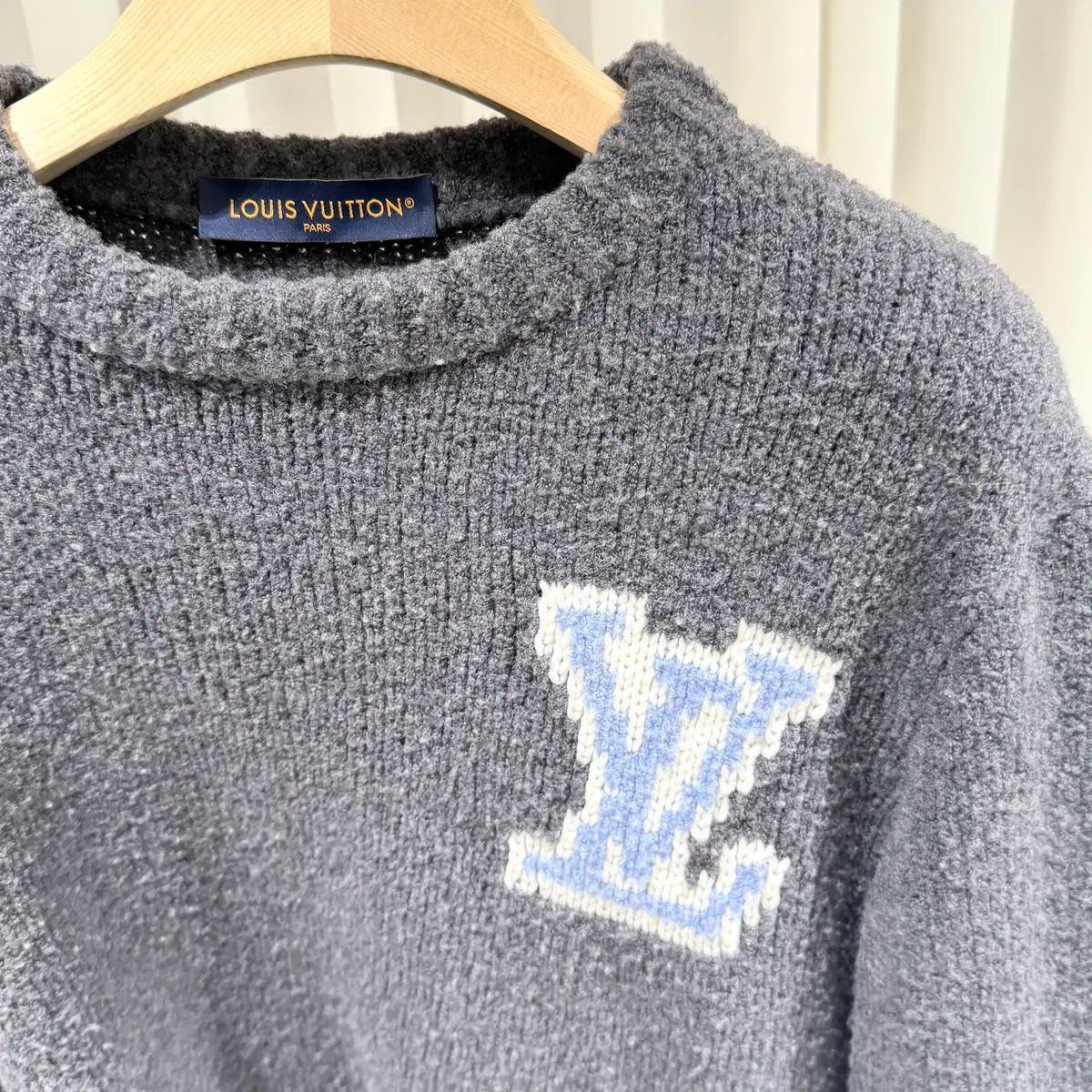 S / ルイヴィトン モノグラム チャンキー ウール ブレンド 新モデル
