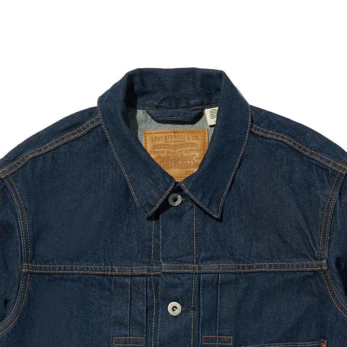 リーバイス タイプ I トラッカー ジャケット ダークインディゴ LEVIS