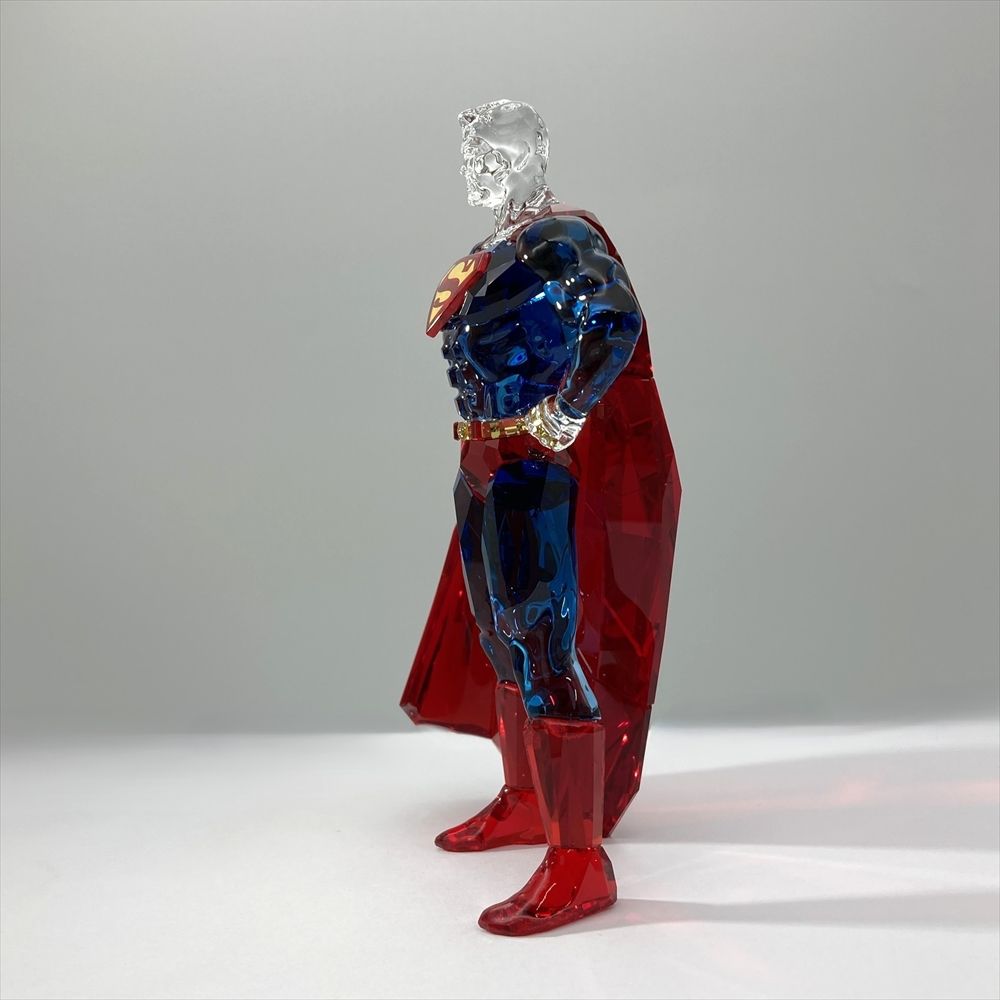 スワロフスキー SWAROVSKI DCコミックス スーパーマン オブジェ 置物