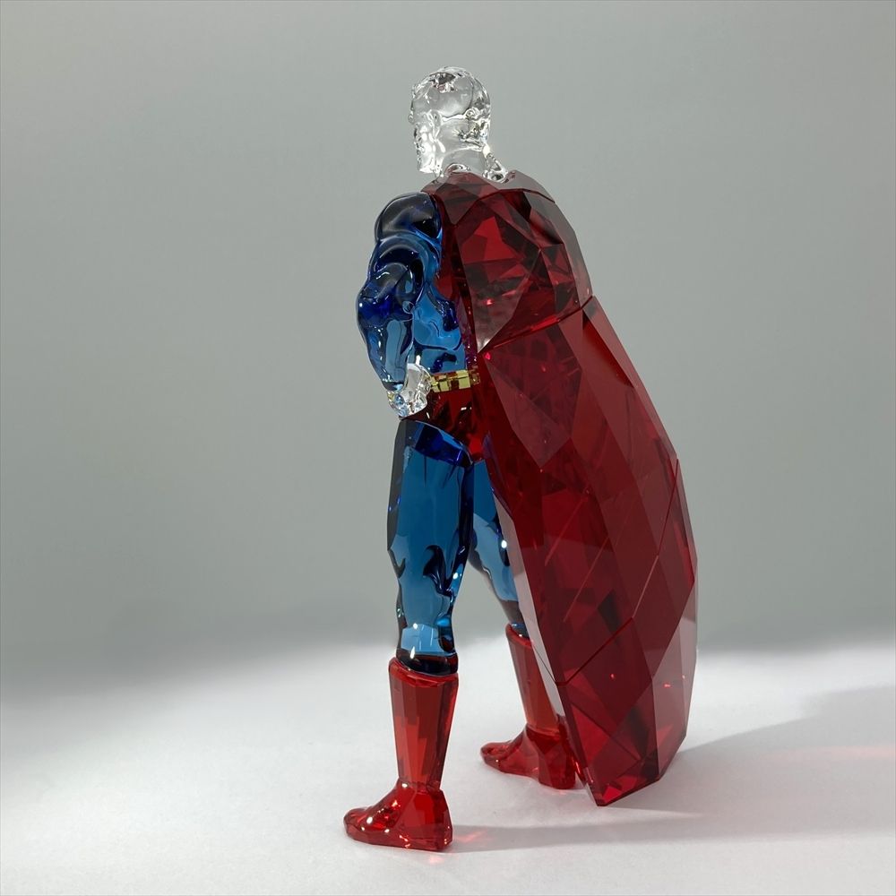 スワロフスキー SWAROVSKI DCコミックス スーパーマン オブジェ 置物