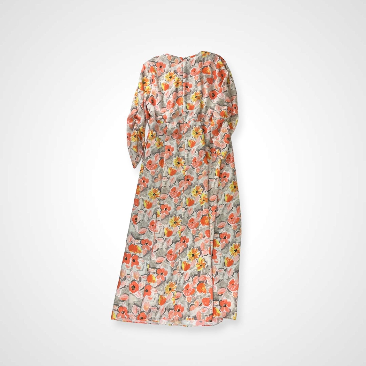 Ballsey ボールジー / スプリングフラワープリント ドロストギャザー