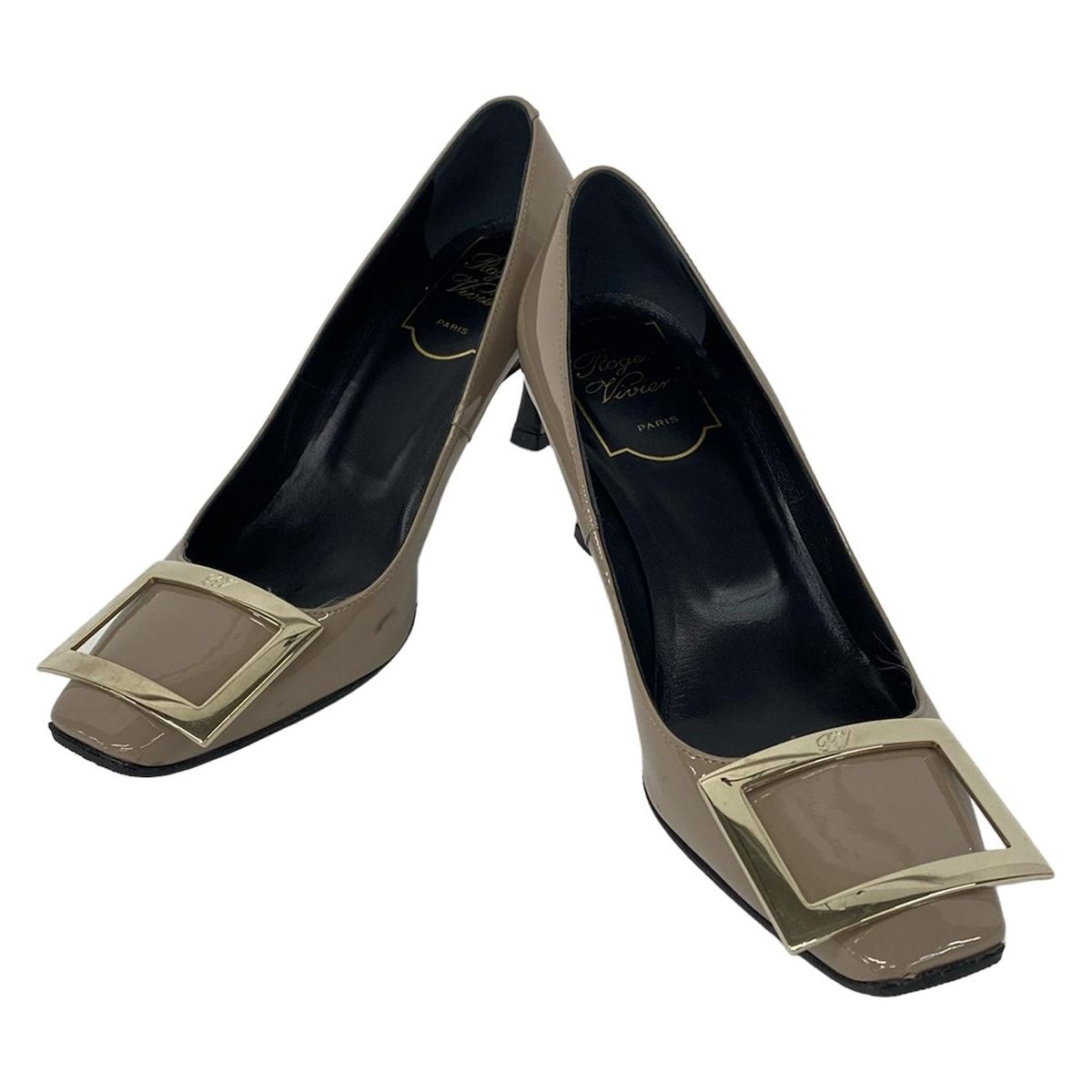 RogerVivier(ロジェヴィヴィエ) パンプス 34 レディース美品 - グレー